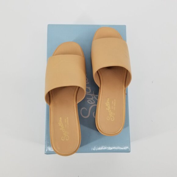 Seychelles Buttery Leather Vacchetta Platform Sandals Size 7 Med. (Never Worn) - Picture 5 of 11